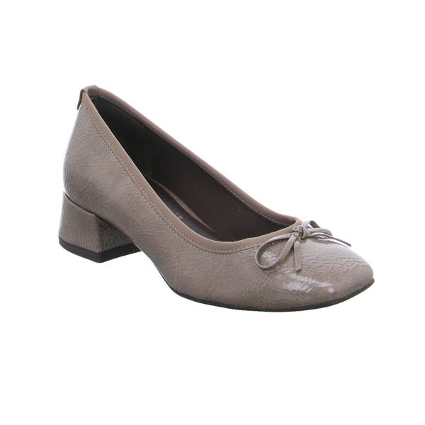 Bild 1 - TAMARIS Pumps Taupe Lederimitat