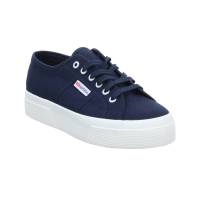 SUPERGA Sneaker Dunkelblau Textil