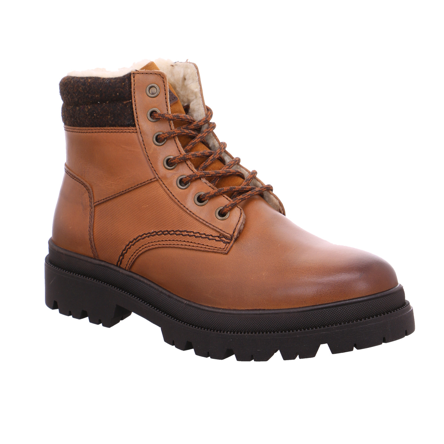 STONE WALK Winter-Boots Braun Leder