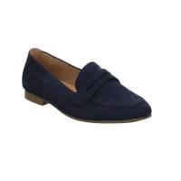 GABOR Slipper Blau Leder