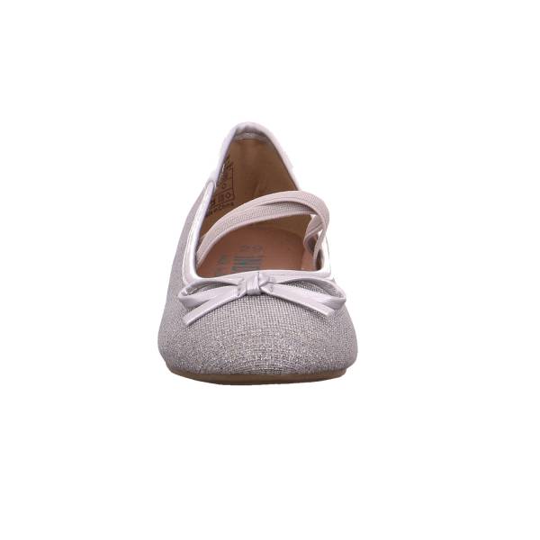Bild 2 - INDIGO Mädchen-Ballerina Silber Lederimitat Festlicher Schuh