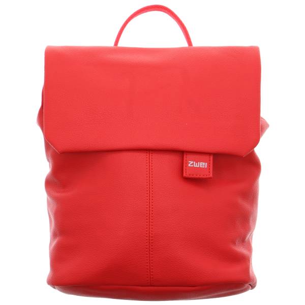 Bild 1 - ZWEI Rucksack klein Rot Lederimitat