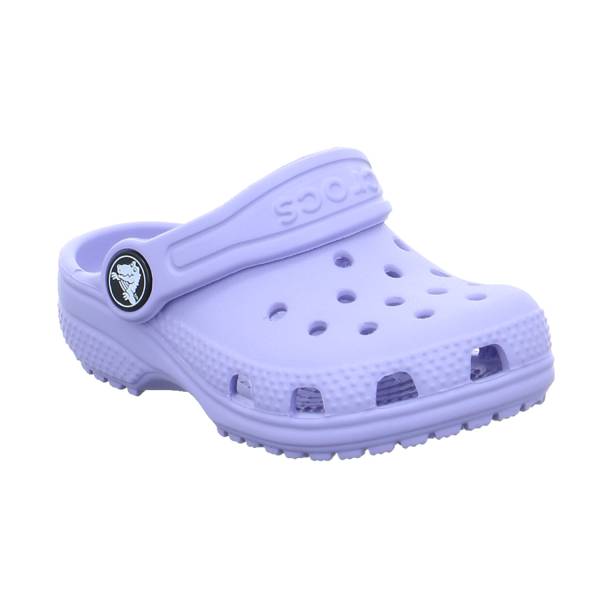 Bild 1 - CROCS Badeschuhe Kinder Violette Synthetik
