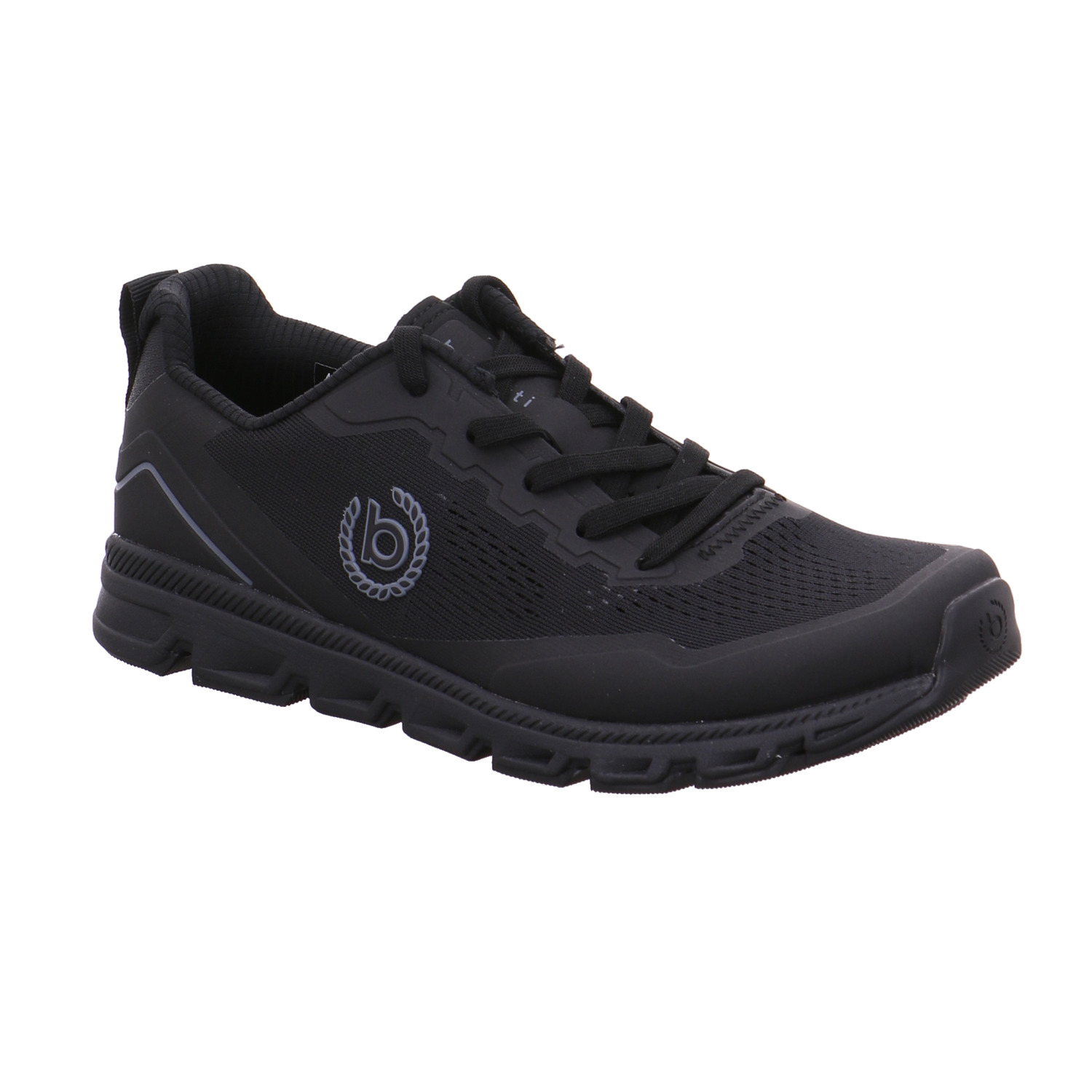 BUGATTI SHOES Halbschuhe Sneaker Schwarz Synthetik