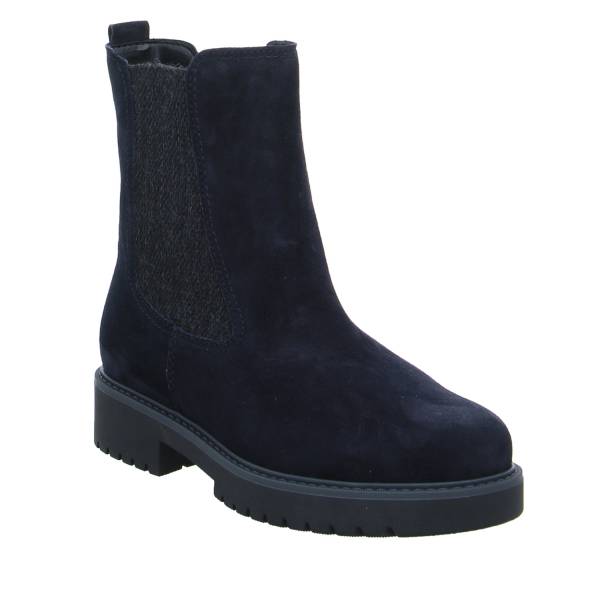 Bild 1 - GABOR Comfort-Stiefelette Blau Leder