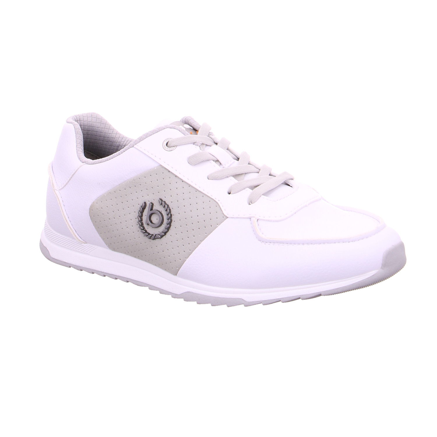 BUGATTI SHOES Halbschuhe Sneaker Weiss Lederimitat