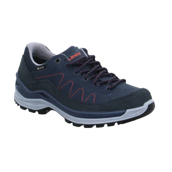 Bild 1 - LOWA Walking / Outdoor Damen Blau Leder Gore-Tex Vegan