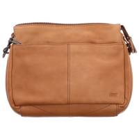 BEAR DESIGN Umhängetasche Taupe Leder