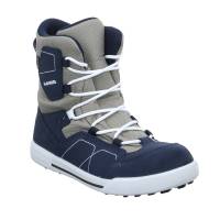 LOWA Jungen- Snowboot Membran Beige Textil Winterstiefel
