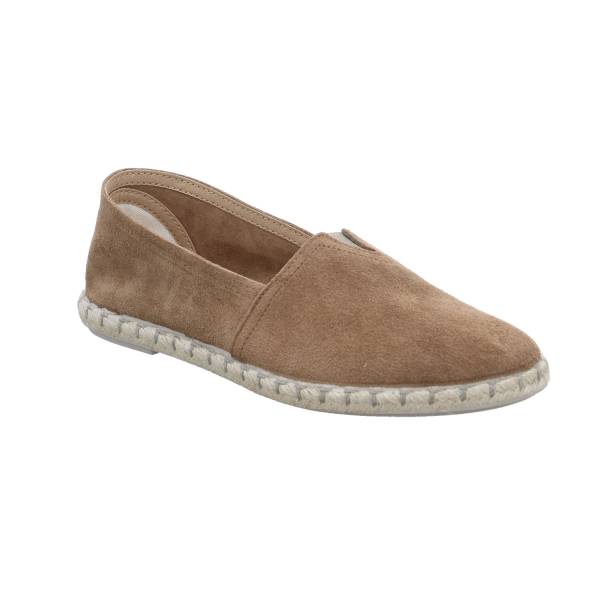 Bild 1 - SCHUHENGEL Espadrille Braun Leder