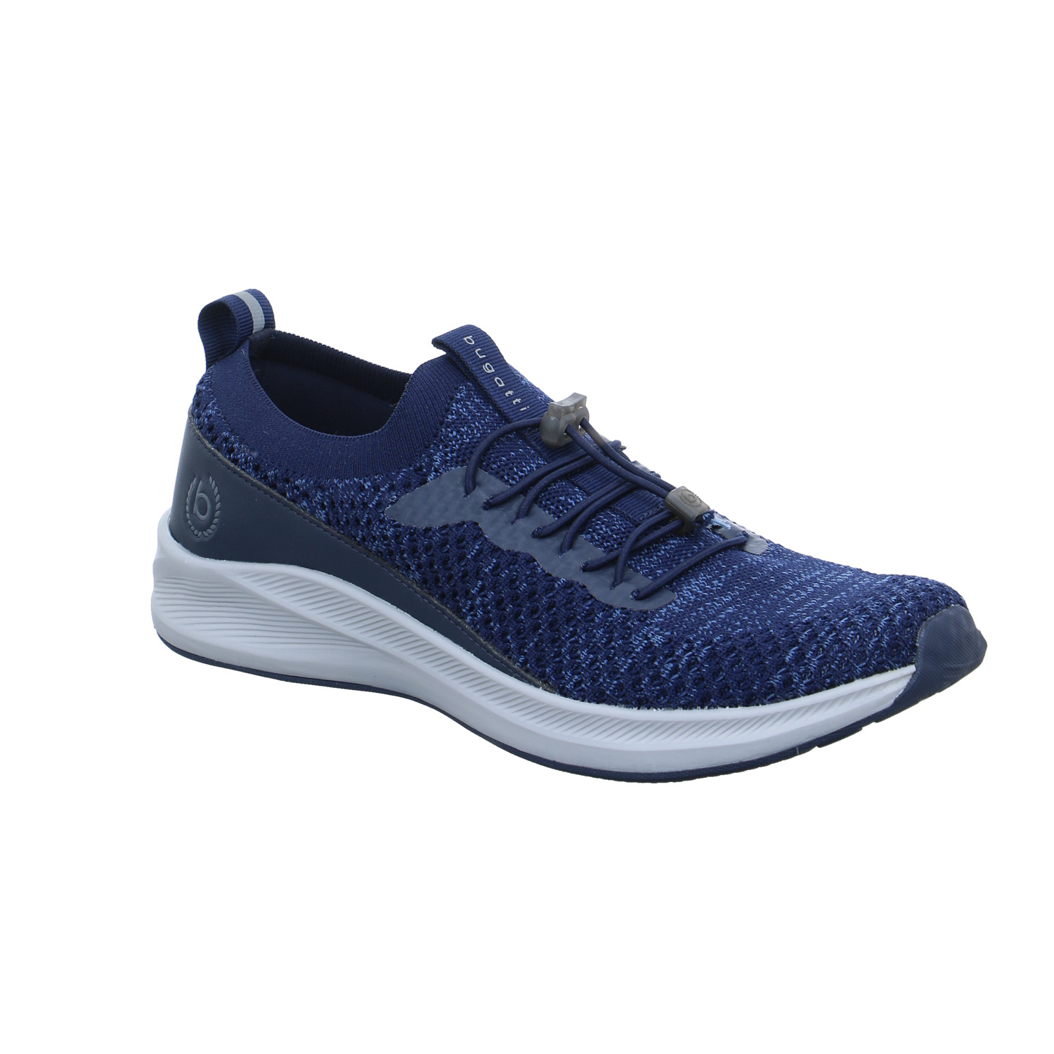 BUGATTI SHOES Halbschuhe Sneaker Stoff Blau Textil