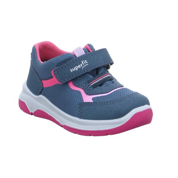 Bild 1 - SUPERFIT Baby-Sport-Bottine Blau Textil Bottine