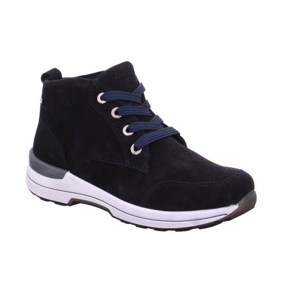 Bild 1 - ARA Comfort-Sneaker Blau Leder mit GoreTex