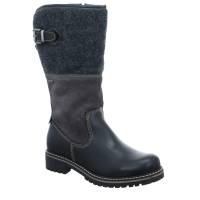 Bild 1 - TAMARIS Stiefel Schwarz Leder mit Tex-Membrane Bild 1 - TAMARIS Stiefel Schwarz Leder mit Tex-Membrane