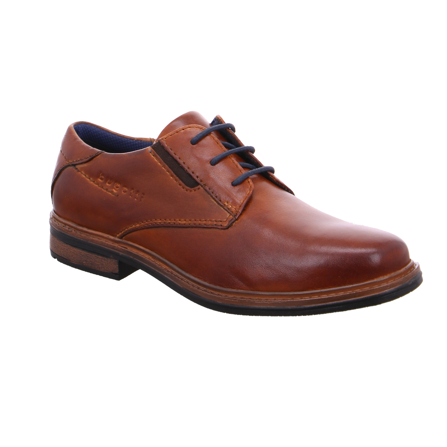 BUGATTI SHOES Halbschuh-City Cognac Leder