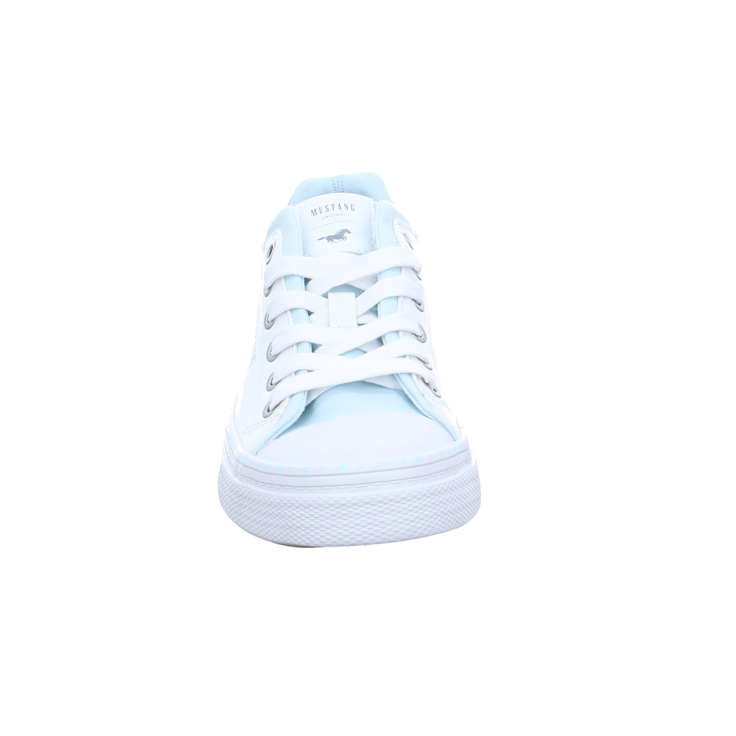 MUSTANG Sneaker Weiss Lederimitat
