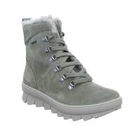 LEGERO Snowboot Grün Leder mit Gore-Tex Membrane