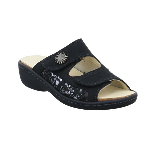 Bild 1 - PORTINA LDA. DH/B Pantolette Schwarz Leder