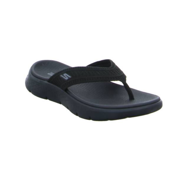 Bild 1 - SKECHERS Zehentrenner-FlipFlop Schwarz Textil Ja