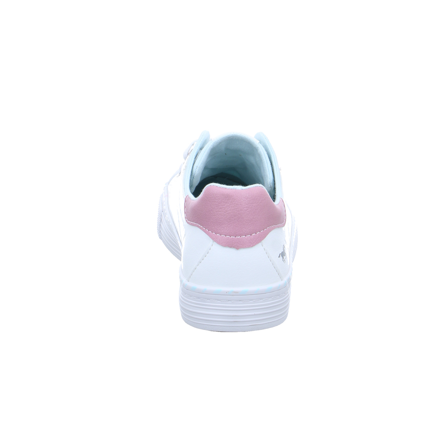 MUSTANG Sneaker Weiss Lederimitat