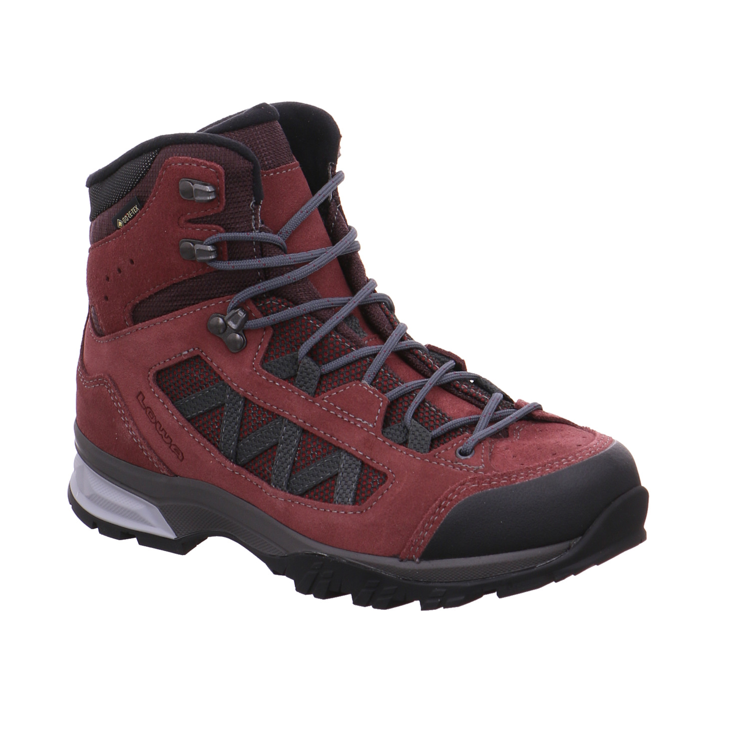 LOWA Wander- Bergschuh Damen Bordeau Leder