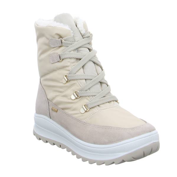 Bild 1 - IGI & CO Snowboot Offwhite Leder mit Gore-Tex