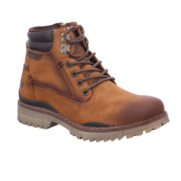 Bild 1 - DOCKERS Winter-Boots Cognac Lederimitat