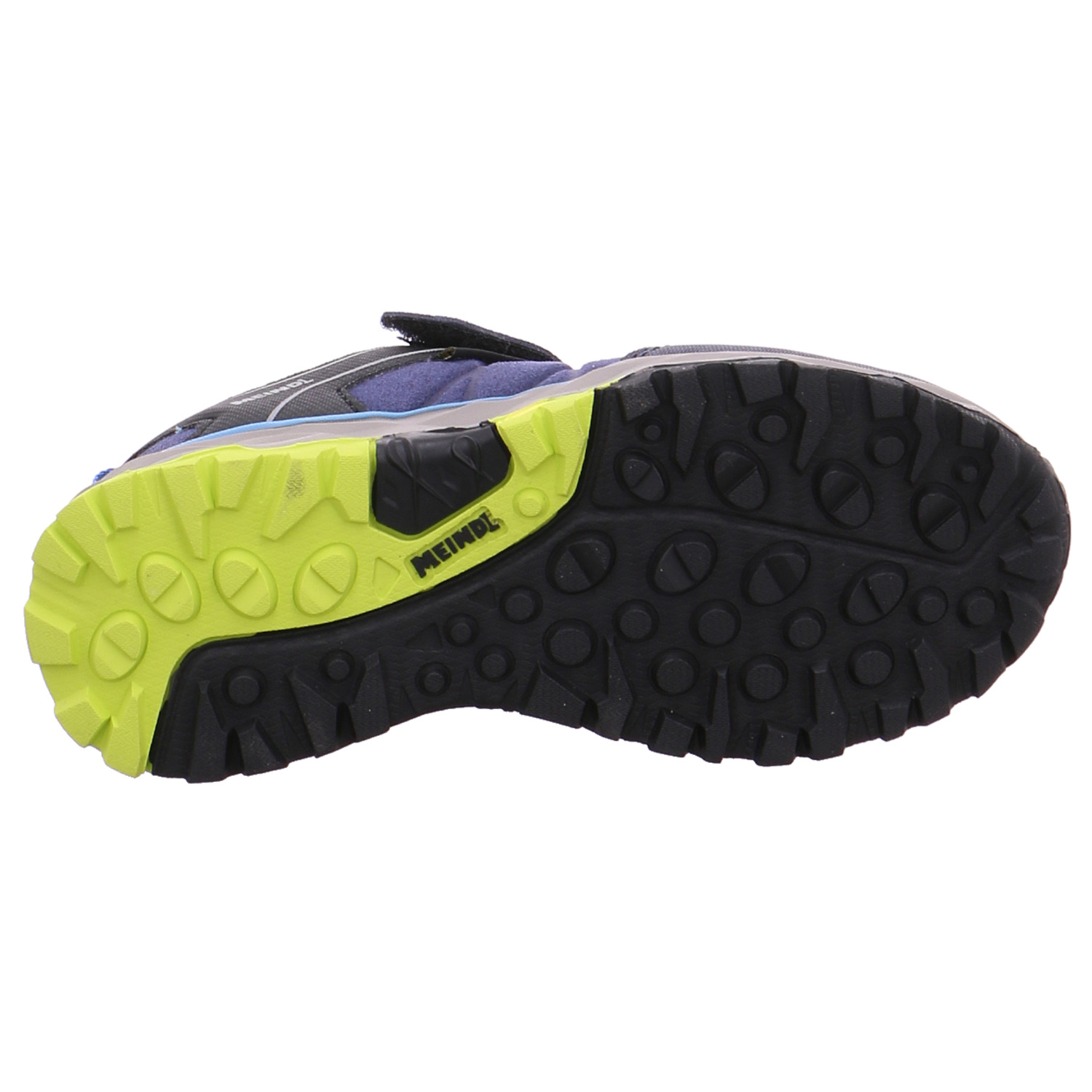 MEINDL Jungen-Halbschuh Klett Blau Textil Sneaker Outdoor YB8201