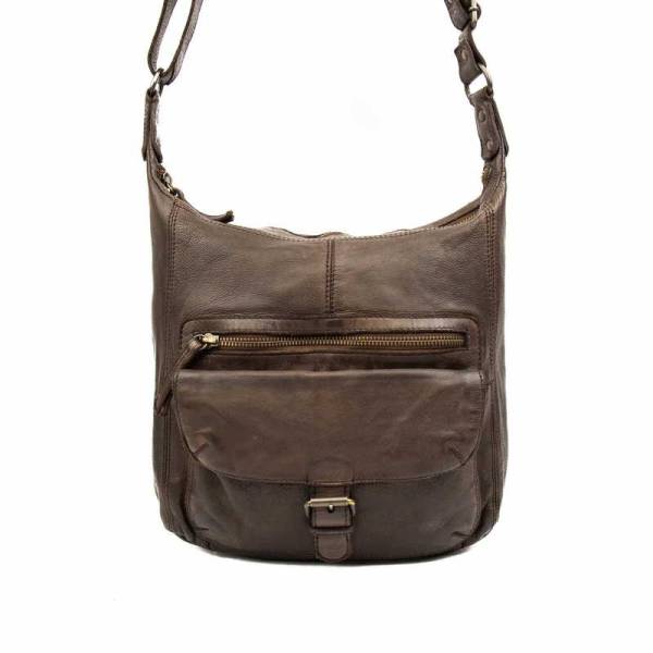 Bild 1 - BEAR DESIGN Beuteltasche Braun Leder