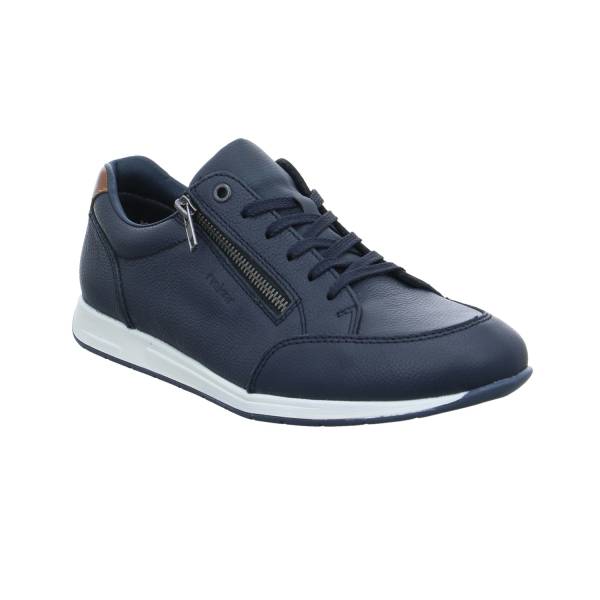 Bild 1 - RIEKER Halbschuhe Sneaker Blau Leder