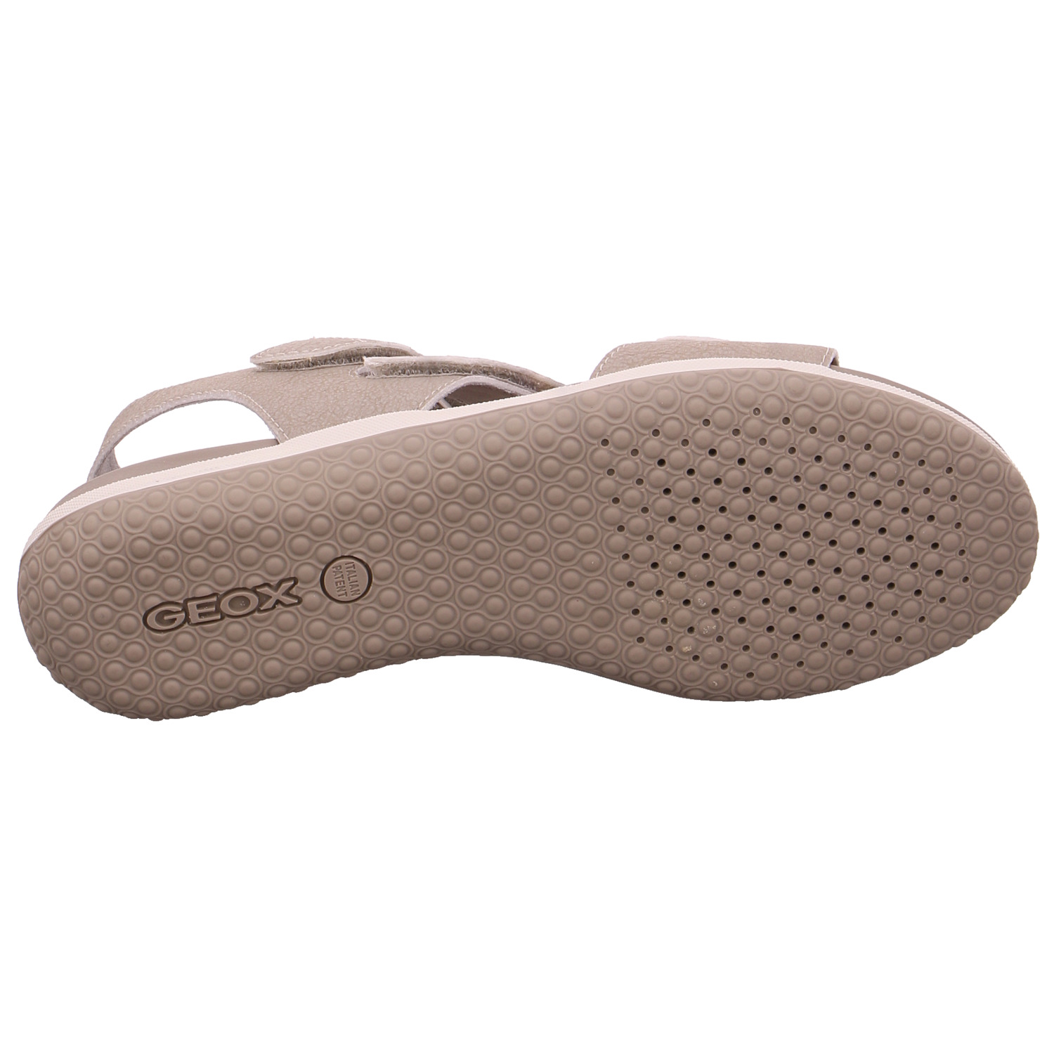 GEOX Sandalette Beige Leder