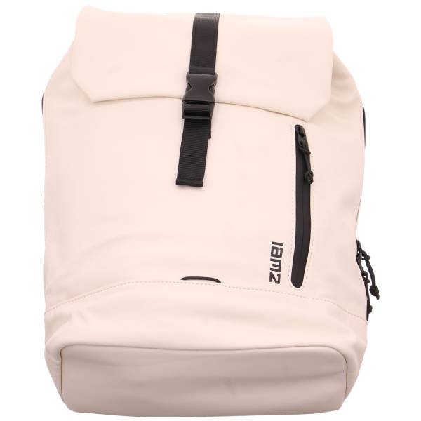 Bild 1 - ZWEI Rucksack Offwhite Lederimitat Ja
