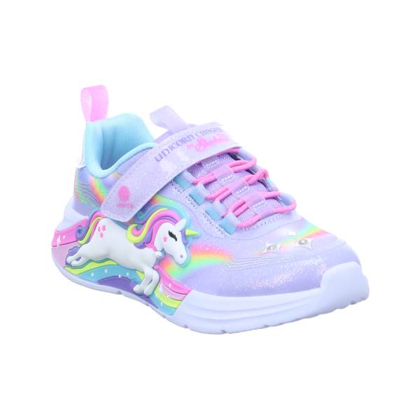 Bild 1 - SKECHERS Kleinkinder-Halbschuh Klett Flieder Synthetik Sneaker