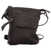 BEAR DESIGN Handytasche Schwarz Leder Handybag