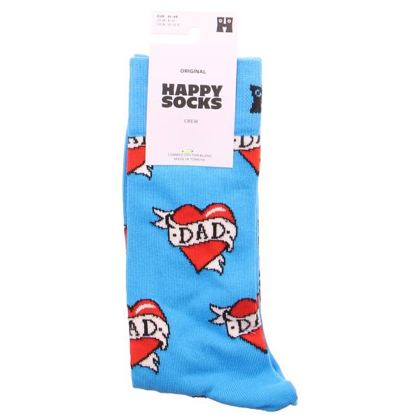 Bild 1 - HAPPY SOCKS Freizeitsocken Türkis Textil