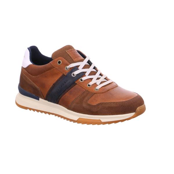 Bild 1 - BULLBOXER Halbschuhe Sneaker Cognac Leder