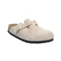 BIRKENSTOCK Bio-Fussbett Beige Leder