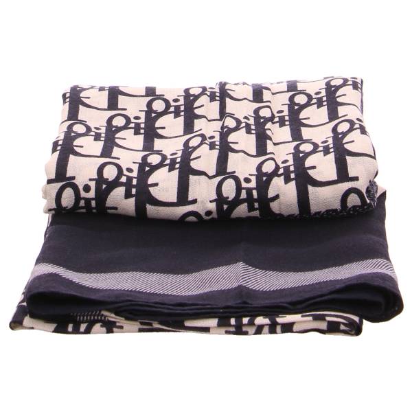 Bild 1 - * Schal Dunkelblau Textil Loop