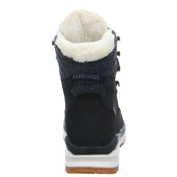 Bild 4 - LOWA Snowboots Damen Schwarz Leder mit Gore-Tex