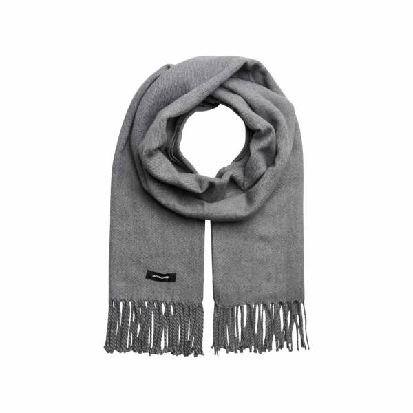 Bild 1 - JACK & JONES Schal Grau Textil