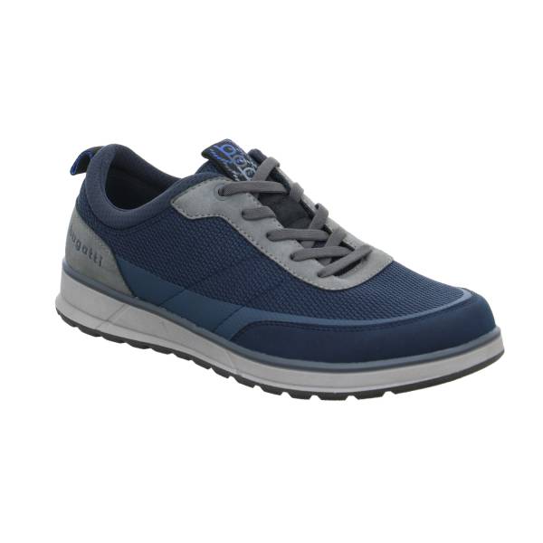 Bild 1 - BUGATTI SHOES Halbschuhe Sneaker Blau Lederimitat