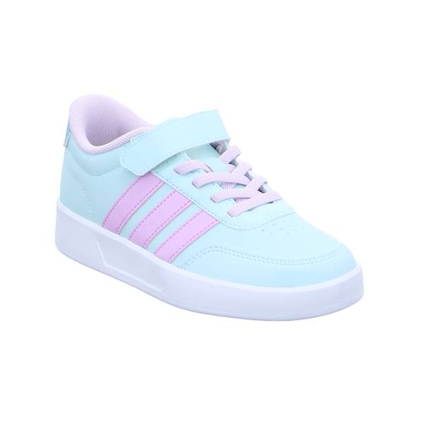 Bild 1 - ADIDAS Kinder Sportschuh Hellblau Lederimitat