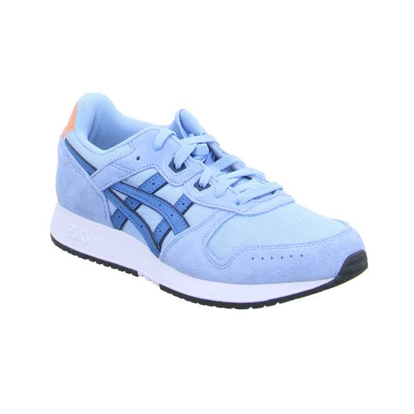 Bild 1 - ASICS Training Fitnessschuhe Hellblau Lederimitat
