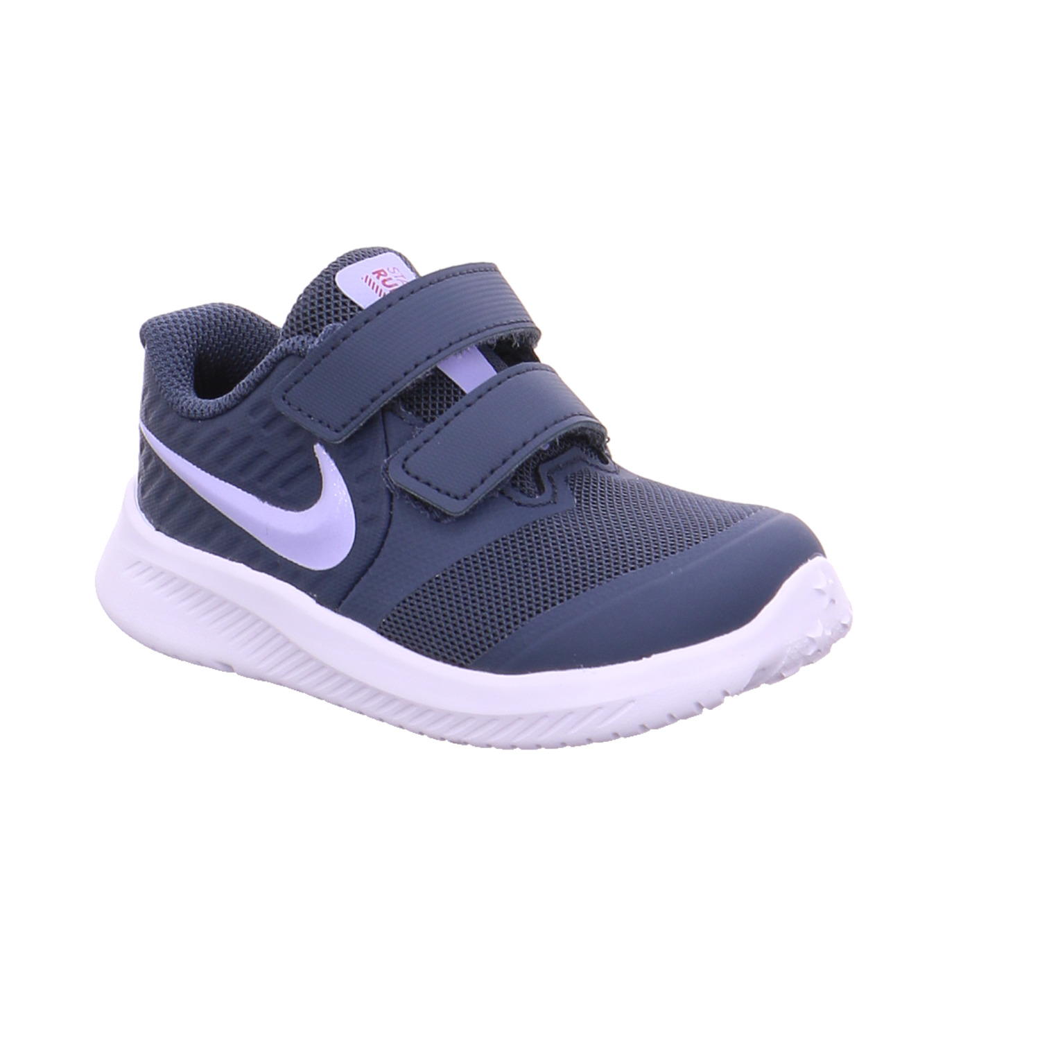 NIKE Baby-Sport-Bottine Blau Synthetik Sneaker