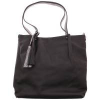 EMILY & NOAH Shopper Schwarz Lederimitat