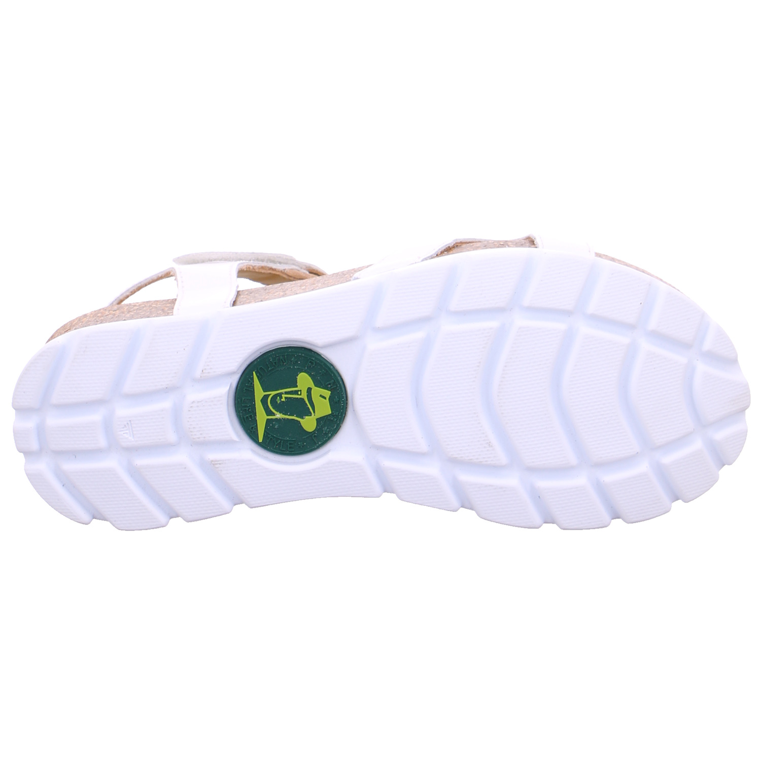 PANAMA JACK Sandalette Weiss Leder