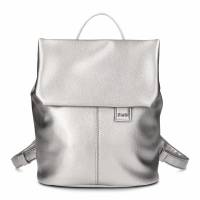 ZWEI Rucksack Silber Lederimitat Ja