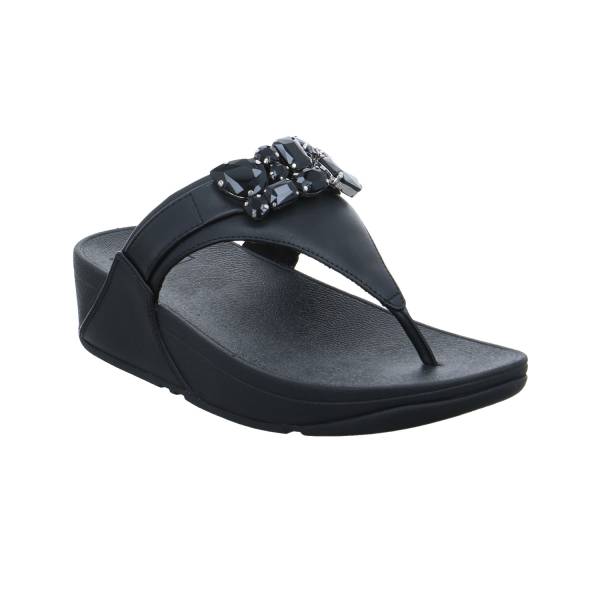 Bild 1 - FITFLOP Zehentrenner / FlipFlop Schwarz Leder