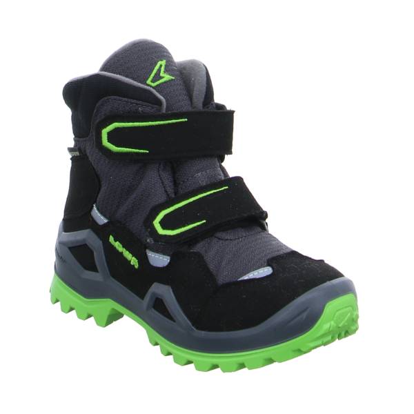 Bild 1 - LOWA Kleinkinder-Snowboot Membran Grau Textil Winterstiefel Unisex