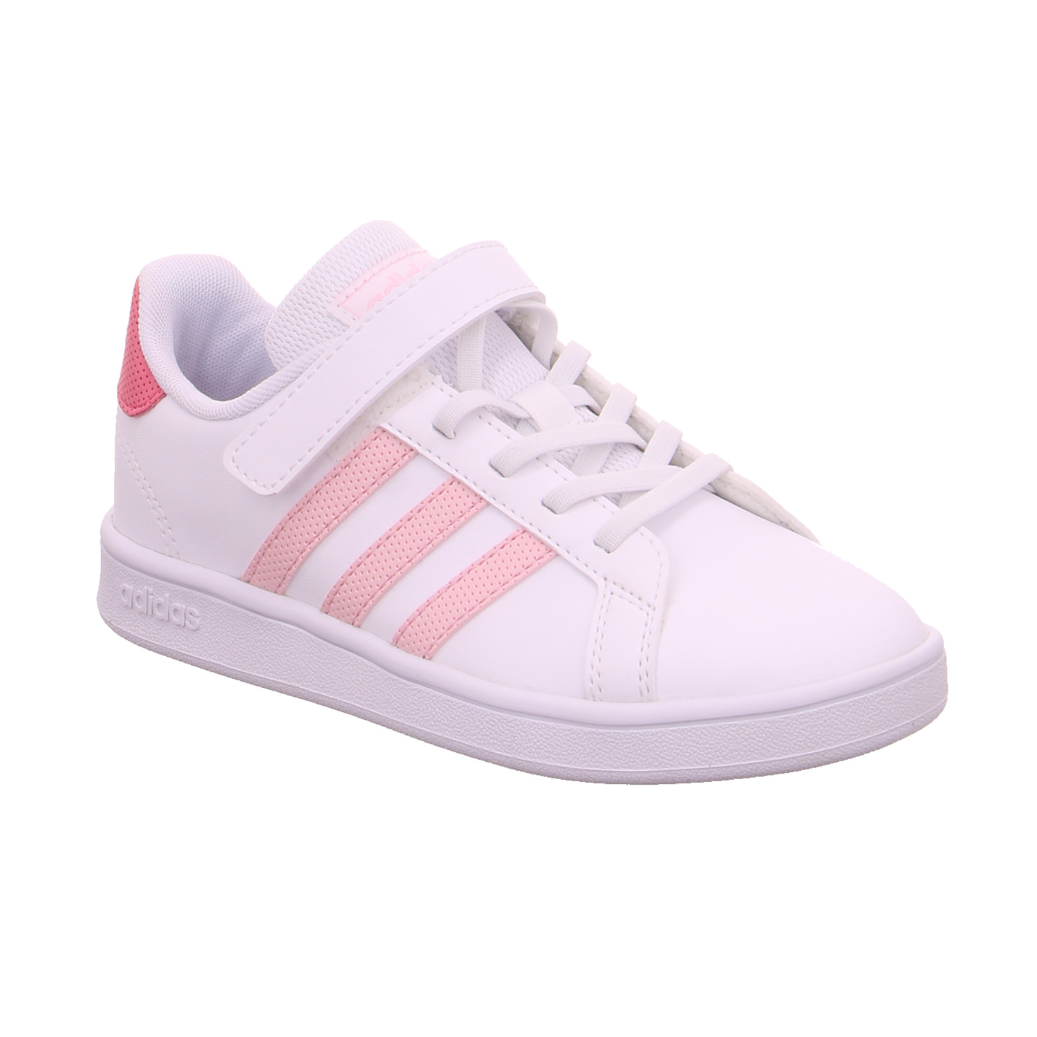 ADIDAS Kinder Sportschuh Weiss Lederimitat